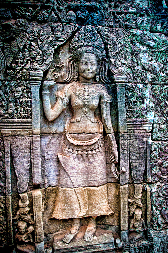 The Amazing Carved Goddesses of Angkor Wat