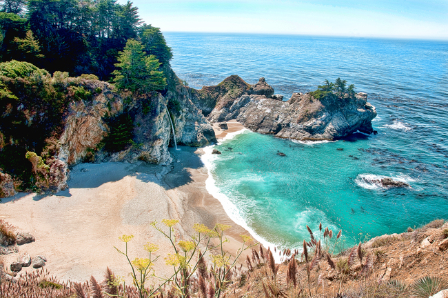 Overlook Trail to McWay Falls, Big Sur