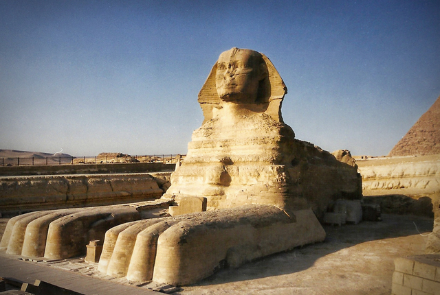 The Great Sphinx Greets the Morning Sun